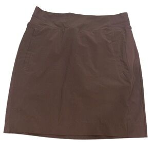 Athleta Black Mixted Texture Skort Black 2Tall